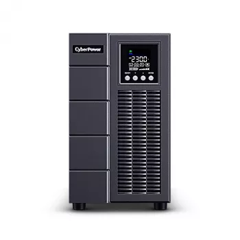 CyberPower Online S OLS3000EA USV, Doppelwandler (Online), 3000 VA / 2700 W, 8 AC-Ausgänge (C13/C19), C20-Eingang, LCD, USB, Tower, schwarz