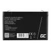 UPS-Batterie Grün Cell AGM40 — VRLA AGM 6V 14Ah, verschlossenes Blei-Säure, 94×50×151 mm, 1,8 kg