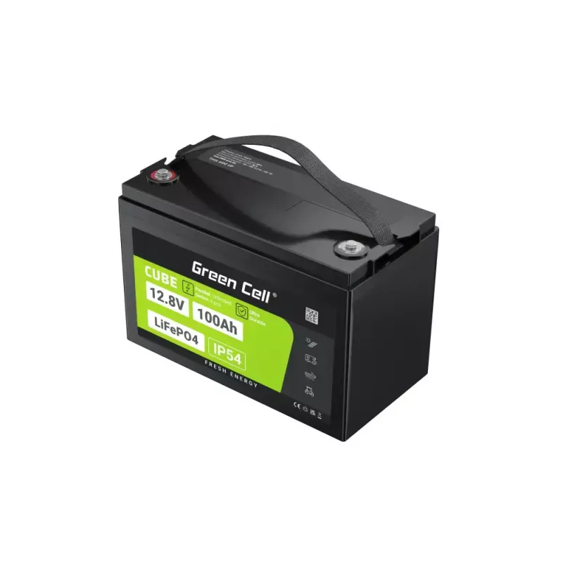USV-Batterie Grün Cell LFPGC12V100AH Lithium-Eisenphosphat 12,8V 100Ah