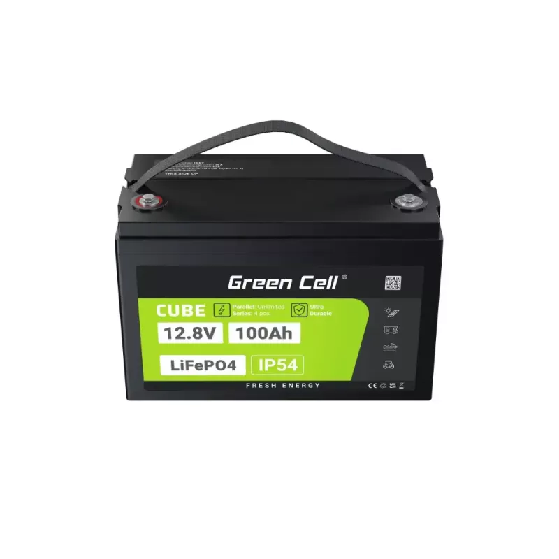 USV-Batterie Grün Cell LFPGC12V100AH Lithium-Eisenphosphat 12,8V 100Ah