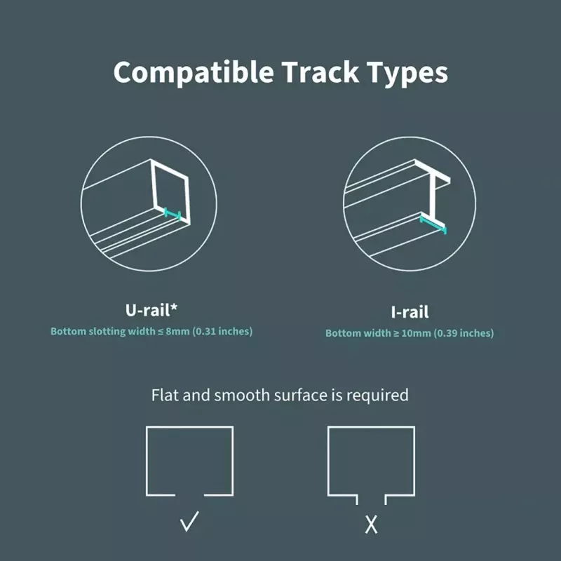 Gardinenantrieb, Aqara Curtain Driver E1, Track Version (CM-M01-TRACK)