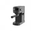 Espressomaschine AEG EC6-1-6BST, manuell, Tischgerät, 1,0 l Wassertank, 15 bar, Milchaufschäumer, 1450 W, Touch-Bedienung, schwarz