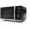Sharp YC-QS254AE-B Mikrowelle Schwarz, Edelstahl Solo-Mikrowelle Arbeitsplatte 25 l 900 W