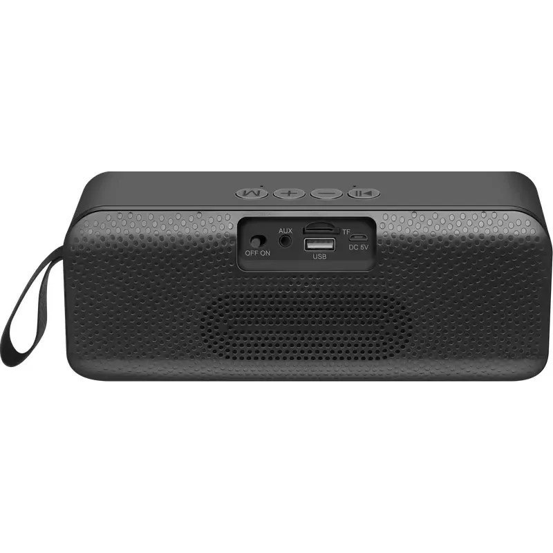Tragbarer Bluetooth-Mono-Lautsprecher DEFENDER Q1 Schwarz, 10 W RMS, 1200 mAh, Bluetooth 5.0, MicroSD, FM, AUX, USB