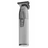 Barttrimmer Adler AD 2836S, kabelloser Lithium-Akku, 0,9–6 mm, 4 Längenstufen, Edelstahlklingen, silber