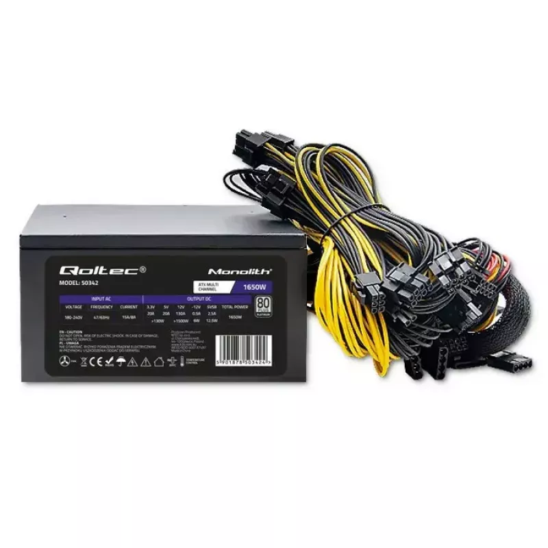 Netzteil Qoltec 50342 1650W