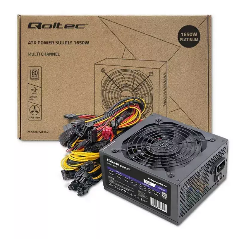 Netzteil Qoltec 50342 1650W