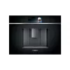 Einbau-Espressomaschine Siemens CT718L1B0 – 2,4-Liter-Wassertank, 19 bar, integriertes Mahlwerk und Milchaufschäumer, TFT-Touchdisplay, schwarz