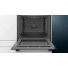 Einbau-Elektrobackofen Siemens iQ500 HR538ABS1, 71 L, schwarz, Edelstahl, LCD-Display