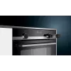 Einbau-Elektrobackofen Siemens iQ500 HR538ABS1, 71 L, schwarz, Edelstahl, LCD-Display