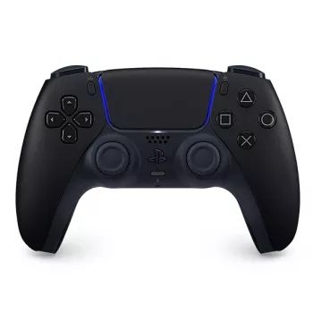 Gamepad Sony DualSense V2 Schwarz – Kabellos/Bluetooth 5.1 & USB-C, integrierter Akku, Haptik, Gyroskop, Touchpad, Headset-Anschluss