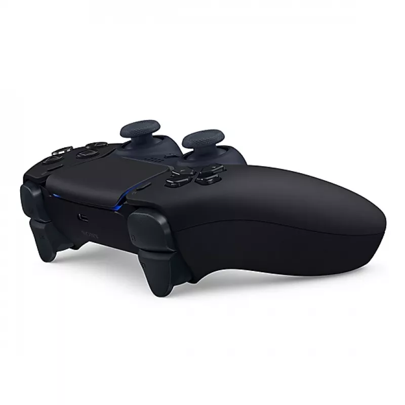 Gamepad Sony DualSense V2 Schwarz – Kabellos/Bluetooth 5.1 & USB-C, integrierter Akku, Haptik, Gyroskop, Touchpad, Headset-Anschluss