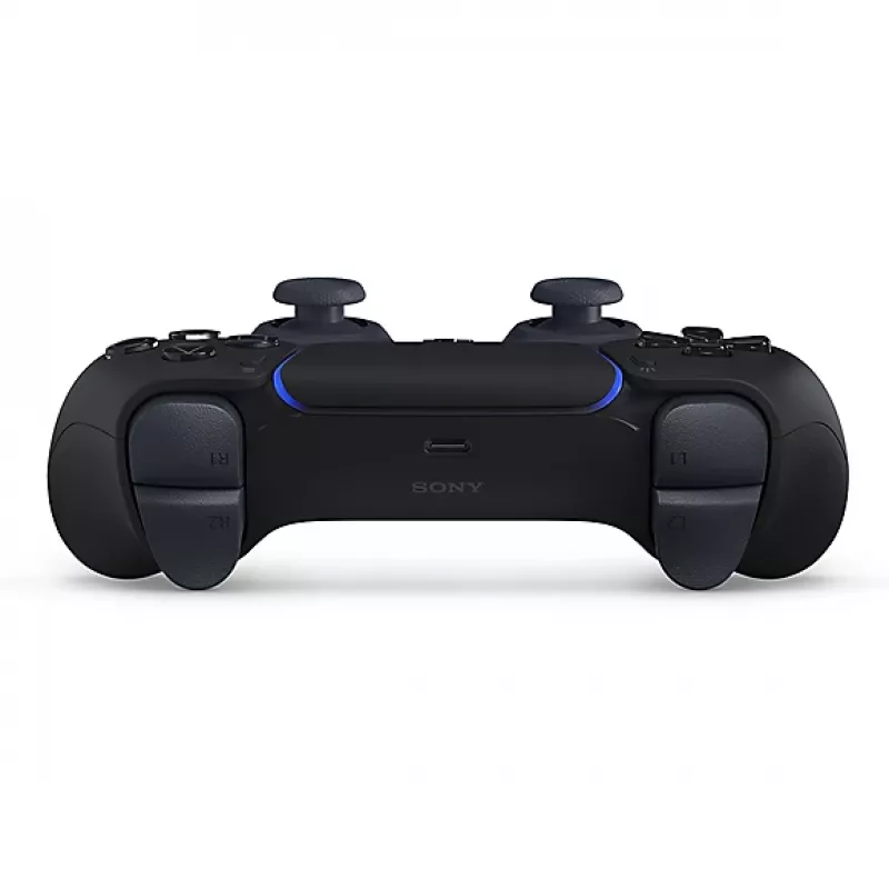 Gamepad Sony DualSense V2 Schwarz – Kabellos/Bluetooth 5.1 & USB-C, integrierter Akku, Haptik, Gyroskop, Touchpad, Headset-Anschluss