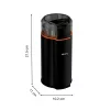 Klingenmühle Krups Silent Vortex GX3328 175 W Schwarz 90 g Kapazität