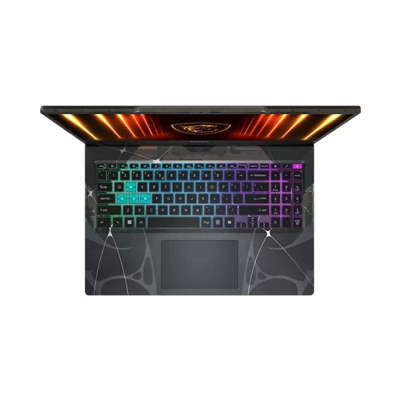 Laptop MSI Cyborg 15 B2RWFKG-038XPL 15,6 Zoll FHD IPS 144Hz Intel Core 7 240H 10-Kern 16GB DDR5 512GB SSD RTX 5060 8GB Translucent Black