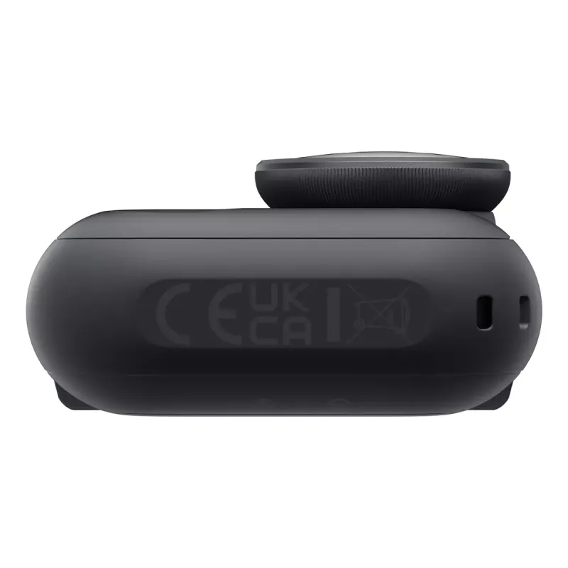 Action-Sportkamera Insta360 GO Ultra Standard Schwarz – 4K Ultra HD 3840×2880, 1/1,28-Zoll-Sensor, 240 fps, Wi‑Fi, integrierte Anzeige, MicroSD, 52,9 g