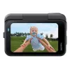 Action-Sportkamera Insta360 GO Ultra Standard Schwarz – 4K Ultra HD 3840×2880, 1/1,28-Zoll-Sensor, 240 fps, Wi‑Fi, integrierte Anzeige, MicroSD, 52,9 g