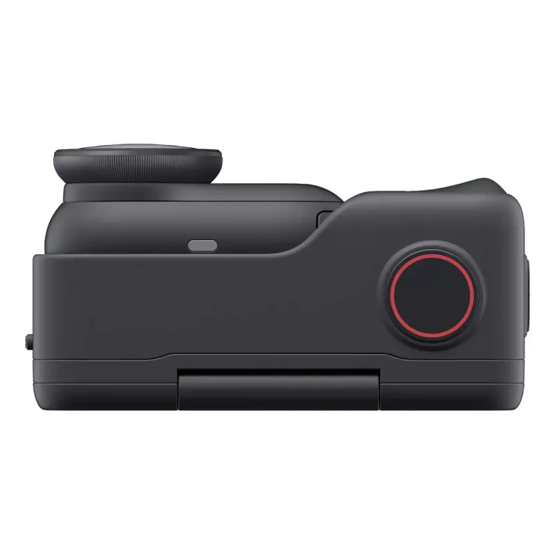 Action-Sportkamera Insta360 GO Ultra Standard Schwarz – 4K Ultra HD 3840×2880, 1/1,28-Zoll-Sensor, 240 fps, Wi‑Fi, integrierte Anzeige, MicroSD, 52,9 g