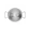 Hoher Topf ZWILLING Pro 2 l, Modell 65123-160 mit Deckel — Edelstahl Kochtopf