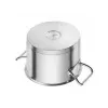 Hoher Topf ZWILLING Pro 2 l, Modell 65123-160 mit Deckel — Edelstahl Kochtopf