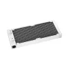 All-in-One-Flüssigkeitskühler DeepCool LS520 SE WH – 240-mm-Radiator, 2x 120-mm-PWM-Lüfter, weiß, Kupferbodenplatte
