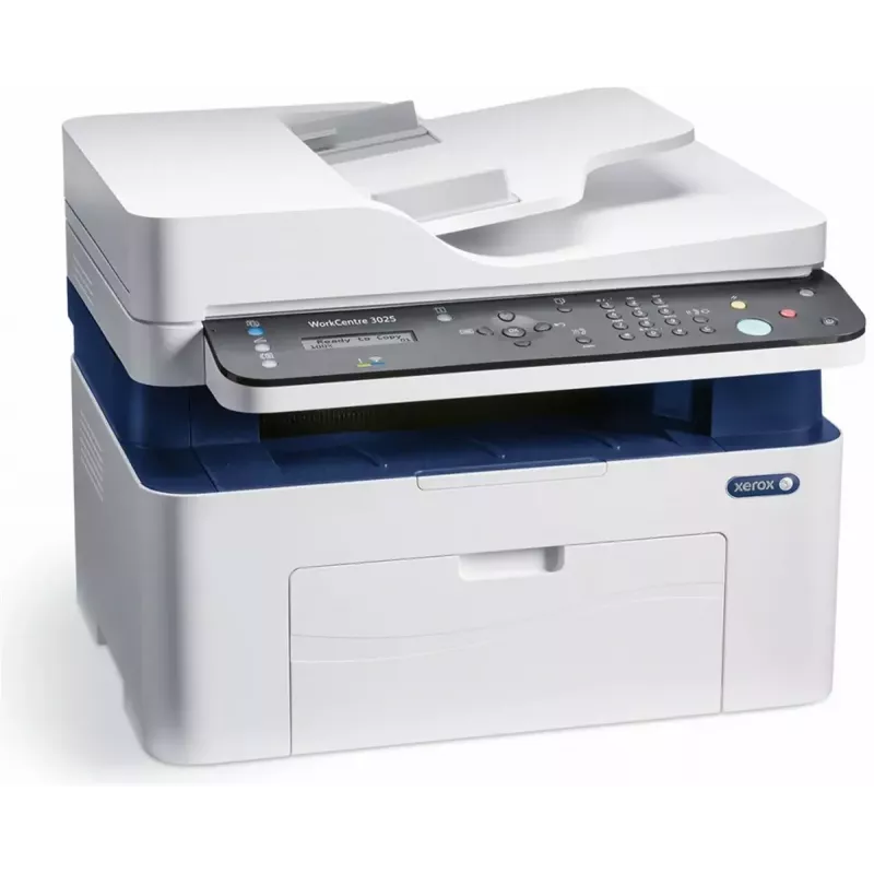 Multifunktionsgerät Xerox WorkCentre 3025/NI — Monochrom-Laser-MFP, 20 ppm, Wi‑Fi, Ethernet, A4, 1200x1200 DPI