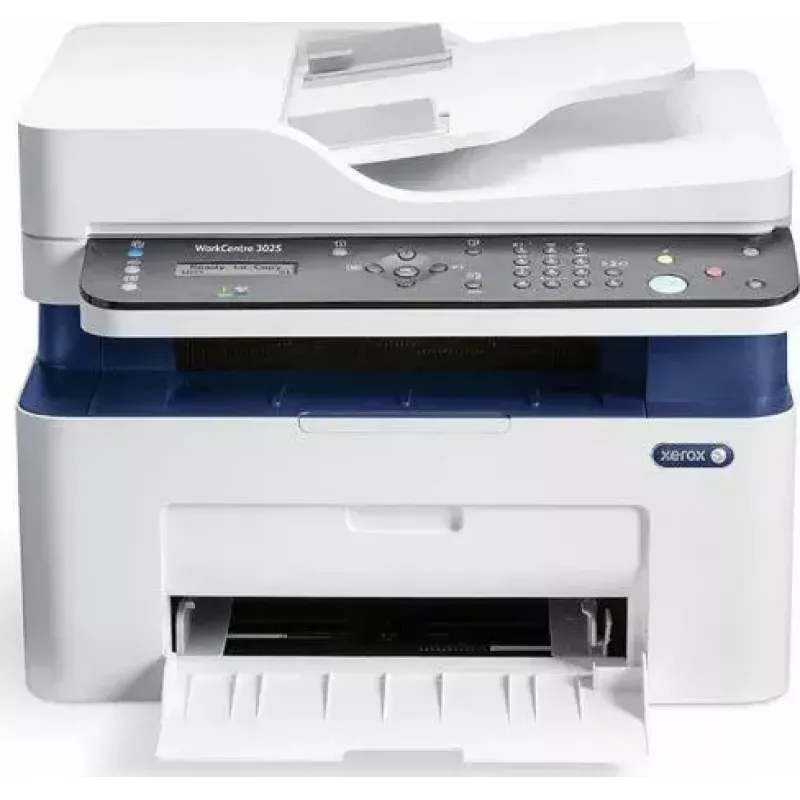 Multifunktionsgerät Xerox WorkCentre 3025/NI — Monochrom-Laser-MFP, 20 ppm, Wi‑Fi, Ethernet, A4, 1200x1200 DPI