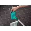 Leifheit 55045 Wet Microfiber – Flachwischmopp mit Mikrofaserbezug für die Bodenreinigung