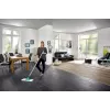 Leifheit 55045 Wet Microfiber – Flachwischmopp mit Mikrofaserbezug für die Bodenreinigung