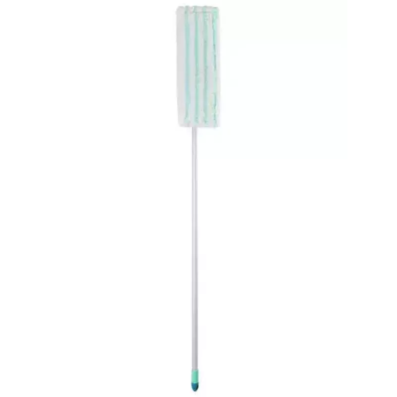 Leifheit 55045 Wet Microfiber – Flachwischmopp mit Mikrofaserbezug für die Bodenreinigung