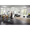 Leifheit 55045 Wet Microfiber – Flachwischmopp mit Mikrofaserbezug für die Bodenreinigung