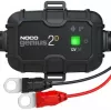 Batterieladegerät NOCO GENIUS2DEU 2A Direktmontage für 6V/12V Blei-Säure- und Lithium-Batterien