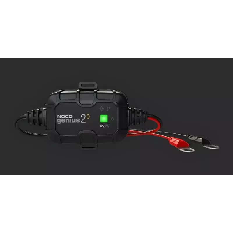 Batterieladegerät NOCO GENIUS2DEU 2A Direktmontage für 6V/12V Blei-Säure- und Lithium-Batterien