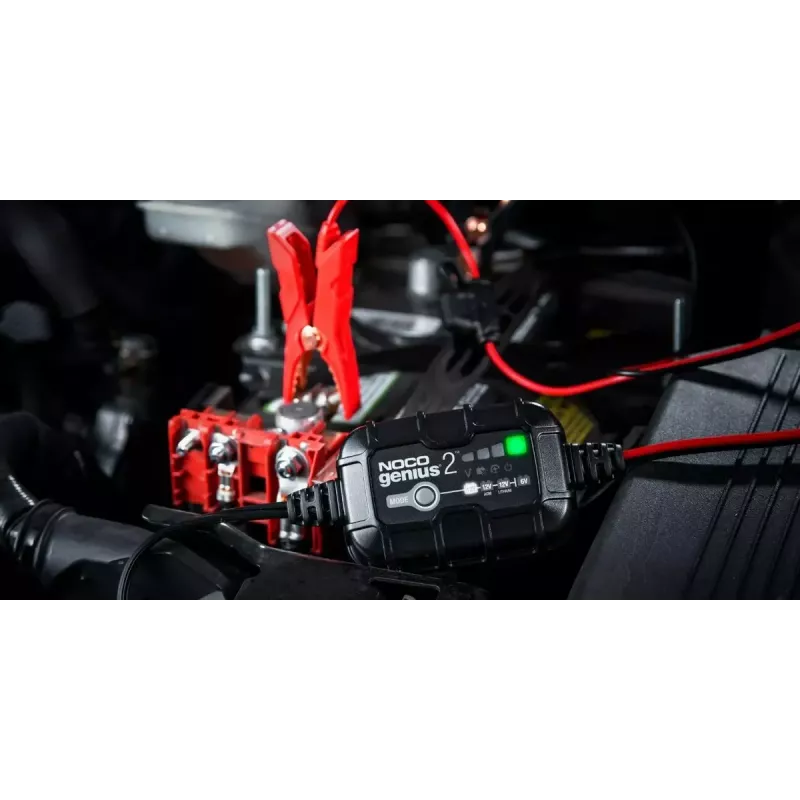 Battery charger NOCO GENIUS2EU 2A smart charger compact design