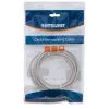 Patchkabel INTELLINET Cat5e U/UTP 3 m, Grau, CCA, RJ-45–RJ-45, 350 MHz