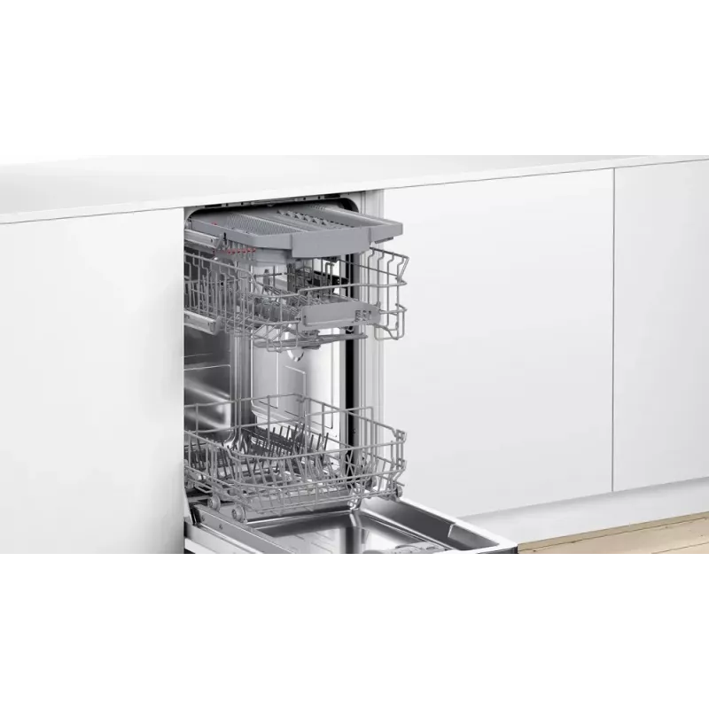 Einbau-Geschirrspüler Bosch Serie 4 SPV4HMX10E, kompakt, 10 Maßgedecke, 44 dB, Energieklasse E