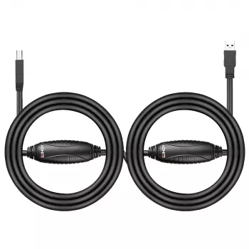 USB-Kabel Lindy 10m aktives USB 3.0-Kabel