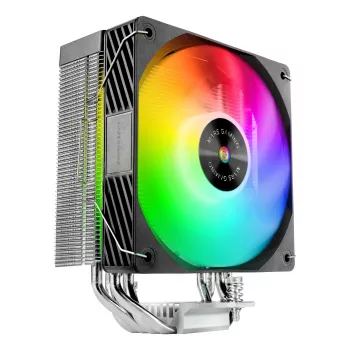Luftkühler TACENS Mars Gaming MCPU-X4ARGB — 120-mm-ARGB-Lüfter, 4 Heatpipes, TDP 220 W, PWM, LGA1200-Unterstützung