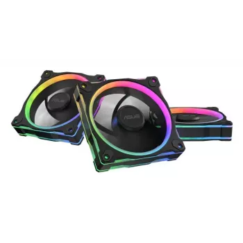Lüfter ASUS Prime MR120 ARGB Schwarz 120 mm Gleitlager PWM 1600 U/min 58 CFM