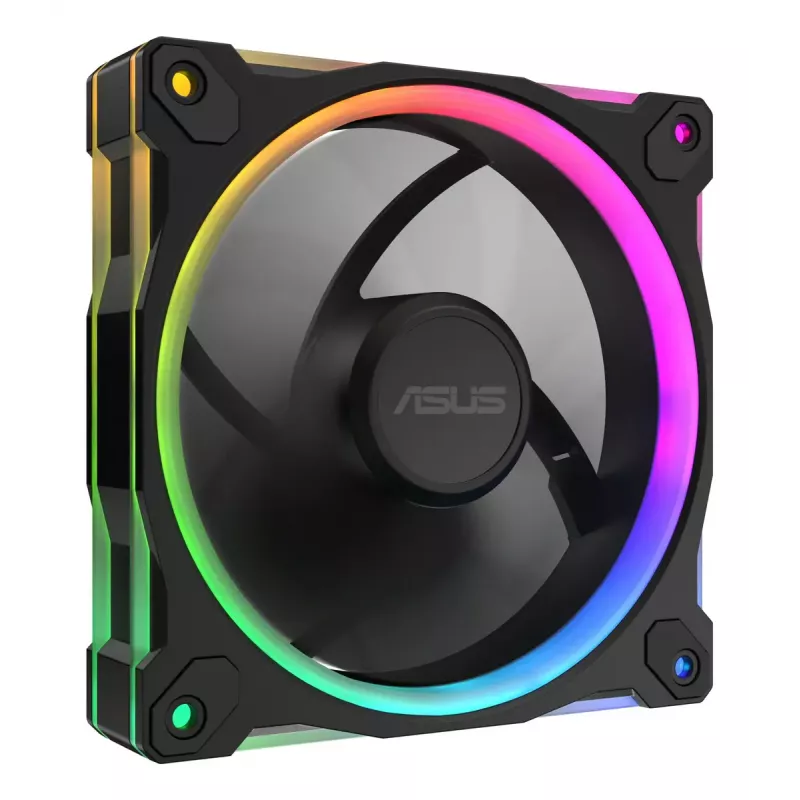 Lüfter ASUS Prime MR120 ARGB Schwarz 120 mm Gleitlager PWM 1600 U/min 58 CFM