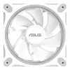 120-mm-PC-Lüfter ASUS Prime MR120 ARGB Reverse White – 1600 U/min, 58 CFM, PWM, Gleitlager