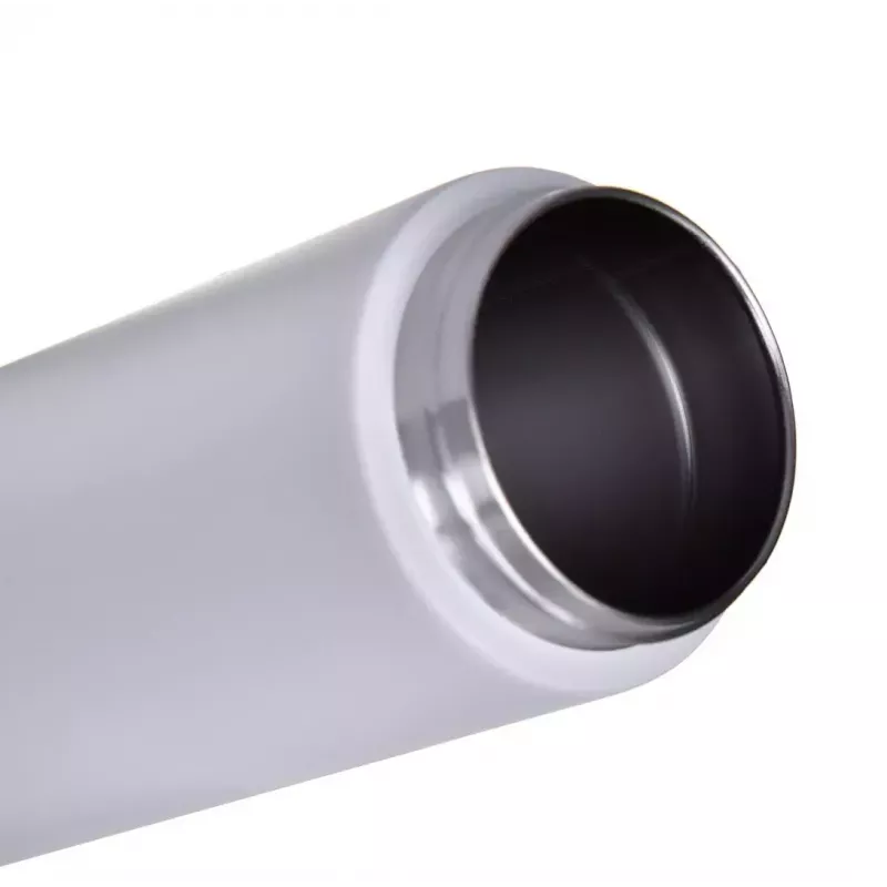 Isolierflasche Kambukka Elton 600 ml Kreideweiß – Vakuumflasche, 18/8 Edelstahl, auslaufsicher, Snapclean-Deckel