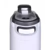 Isolierflasche Kambukka Elton 600 ml Kreideweiß – Vakuumflasche, 18/8 Edelstahl, auslaufsicher, Snapclean-Deckel