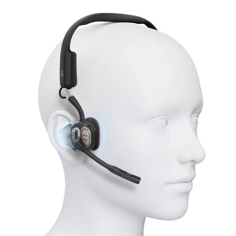SHOKZ OpenMeet Wireless Bluetooth Bone Conduction Videokonferenz-Headset