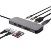USB Typ-C Hub TRUST 25672 — HDMI, RJ-45, USB 3.2 Gen 1 Typ-A/Typ-C, SD/MicroSD, grau