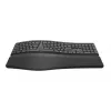 Trust Keyra ergonomische kabellose Multidevice-Tastatur