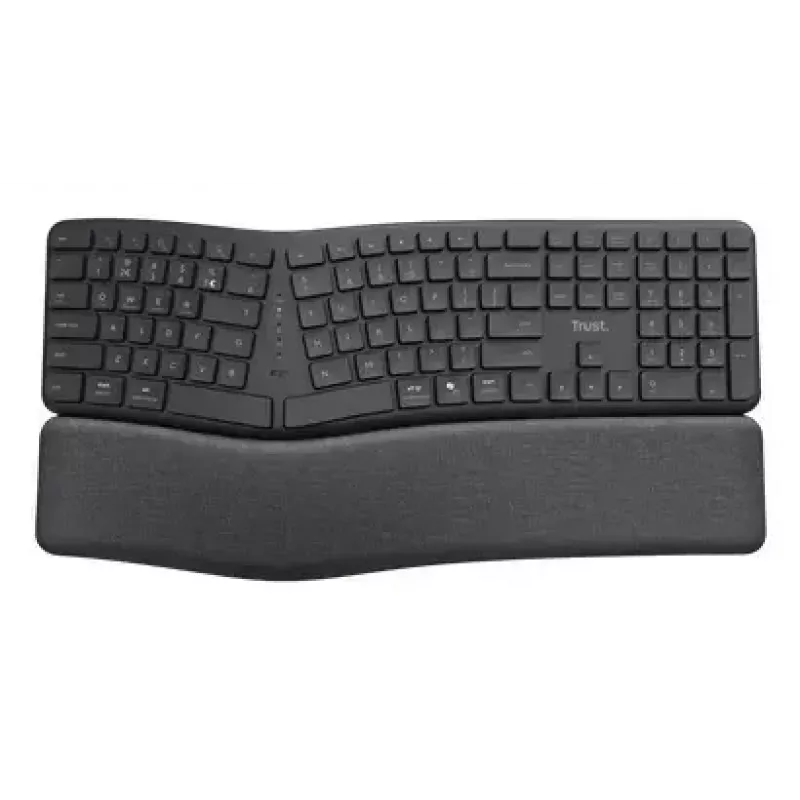 Trust Keyra ergonomische kabellose Multidevice-Tastatur