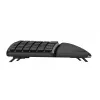Trust Keyra ergonomische kabellose Multidevice-Tastatur