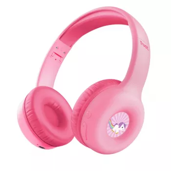 Trust Nouna, Kabelgebunden & Kabellos, Anrufe/Musik, 20 - 20000 Hz, 134 g, Headset, Pink
