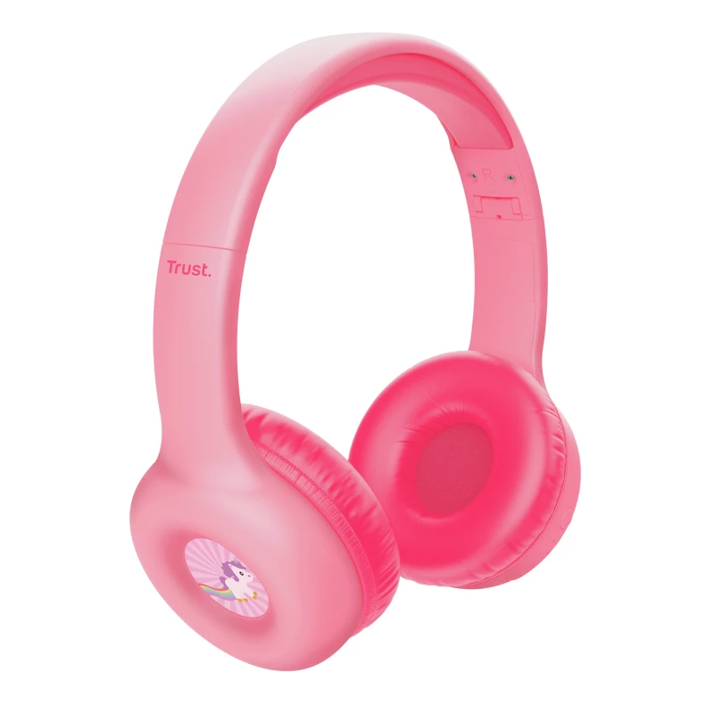 Trust Nouna, Kabelgebunden & Kabellos, Anrufe/Musik, 20 - 20000 Hz, 134 g, Headset, Pink